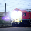 DBCUK 66 in sunlight DB Cargo UK