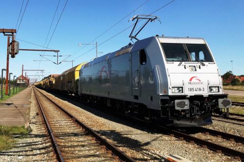 TX Train in Padborg, Denmark