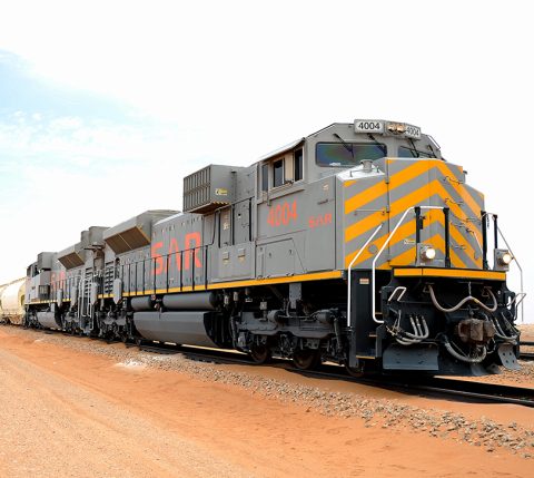 SAR freight train in Saudi Arabia - SAR