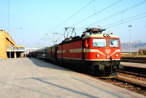 Freight train Iranian Railways. Photo: Ghorbanalibeik