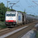 Freight train on the Betuwe Route between Germany and the Netherlands. Photo credit: Rob Dammers