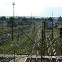 Ukraine railway track