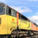 A tanker train heads for Spalding