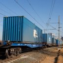 Container train in Russia, source: Russian Railways (RZD)