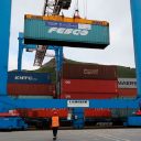 Containers at Vladivostok seaport, source: Russian Railways