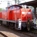 DB Cargo locomotive. Photo credit: Alf van Beem