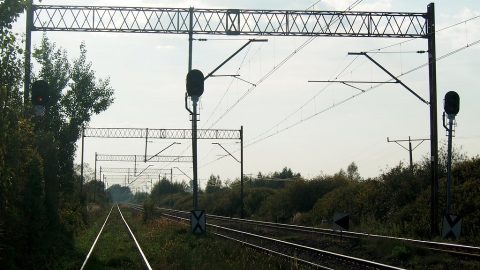 Dorohusk - Zawadówka broad gauge railway in Poland, source: Adrian Karwał