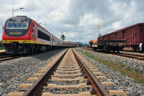 Freight train Angola