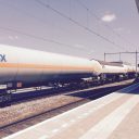 Freight train in Tilburg