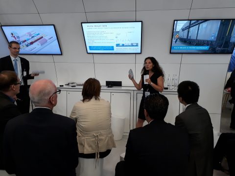 Innotrans presentation of digital brake testing