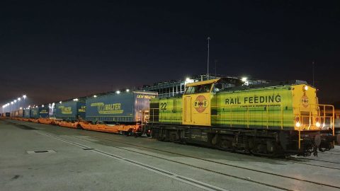 LKW Walter blocktrain to Vienna