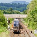 Army train stuck under bridge in Scottish Highlands