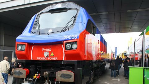 PowerHaul locomotive at Innotrans 2012. Photo: DeviantArt