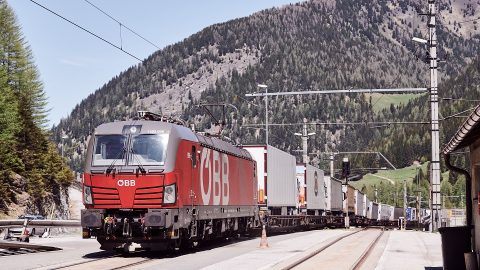 ROLA train of Rail Cargo Group