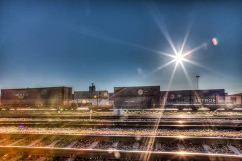 Rail freight at the Cabooter Group terminal in Venlo. Photo: Cabooter Group