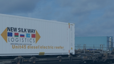 Reefer containers. Photo: New Silkway Logistics