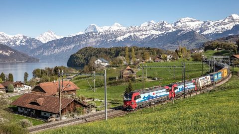 SBB freight train, source: SBB Cargo International