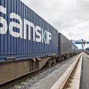 Samskip containers, source: Österreichische Verkehrszeitung