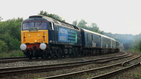 Stobart Pullman hauled by DRS. Photo: Wikimedia Commons