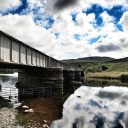 Train Scotland Bridge Scottish Highlands