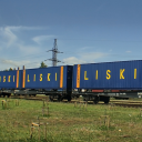 Ukrainian container train, source: Ukrainian Railway (UZ)