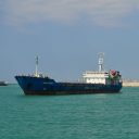 Vessel Mahmud Rehimov at the Caspian Sea