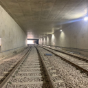 inside the Werrington tunnel grade separated junction