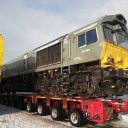 Continental class 66 on road low loader