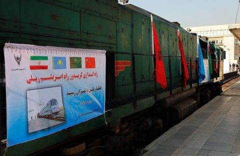 Train on the New Silk Road