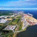 Aerial view of London Gateway